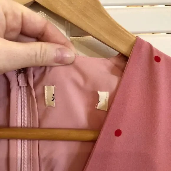 For Love and Lemons Pink Rosie Button Mini Dress - Picture 13 of 13